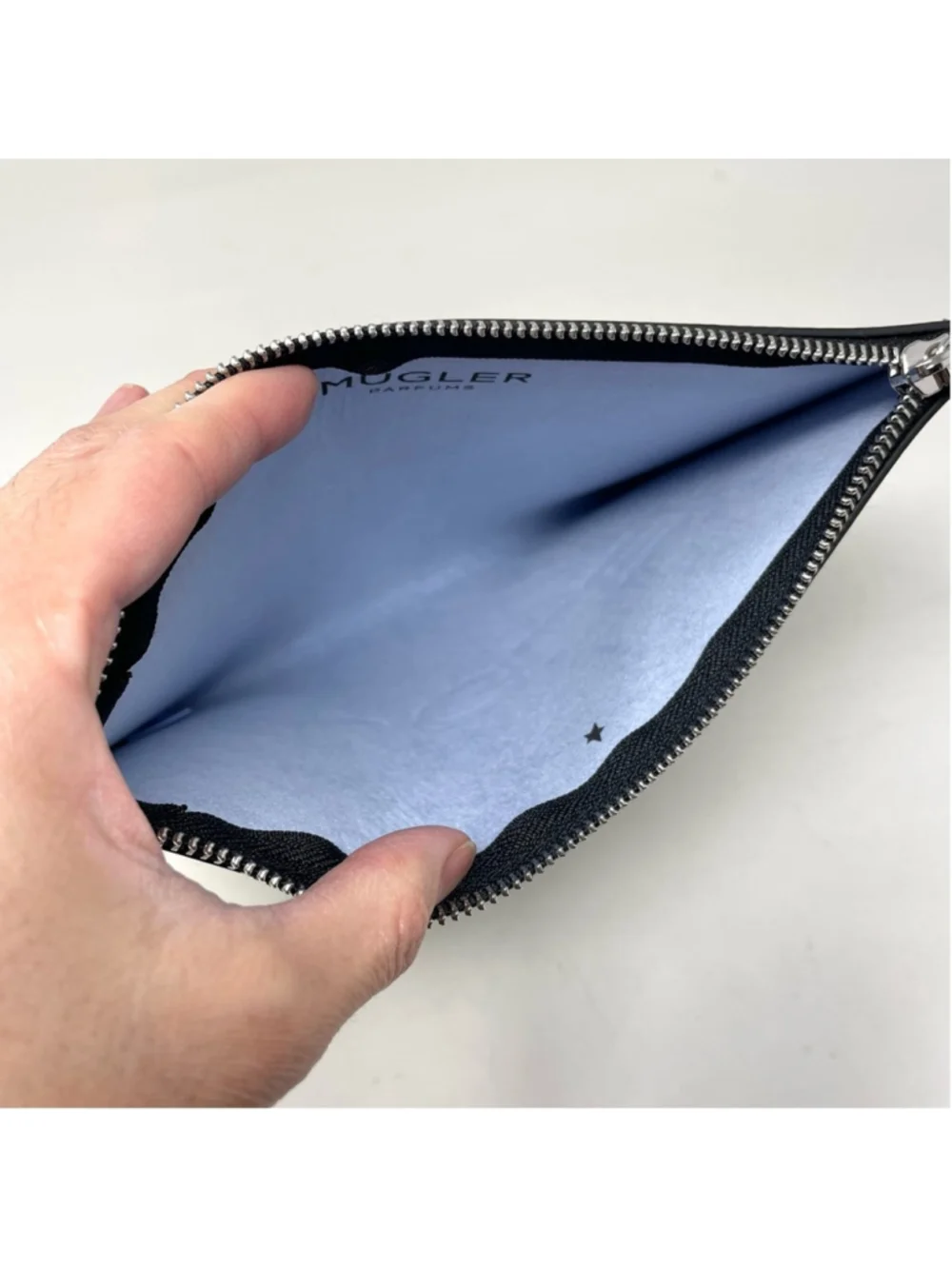 NEW Mugler Alien Limited Edition Faux Leather Pouch